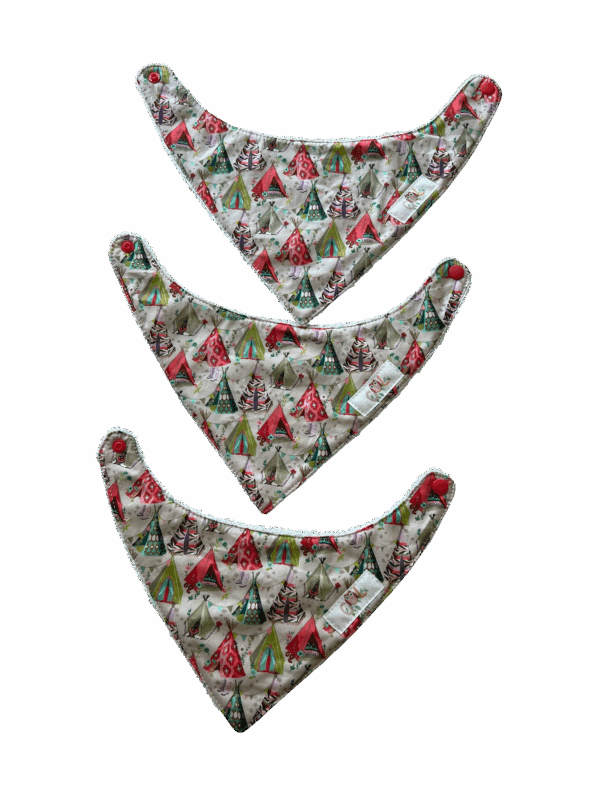 Trio de bavoirs bandanas – Image 2